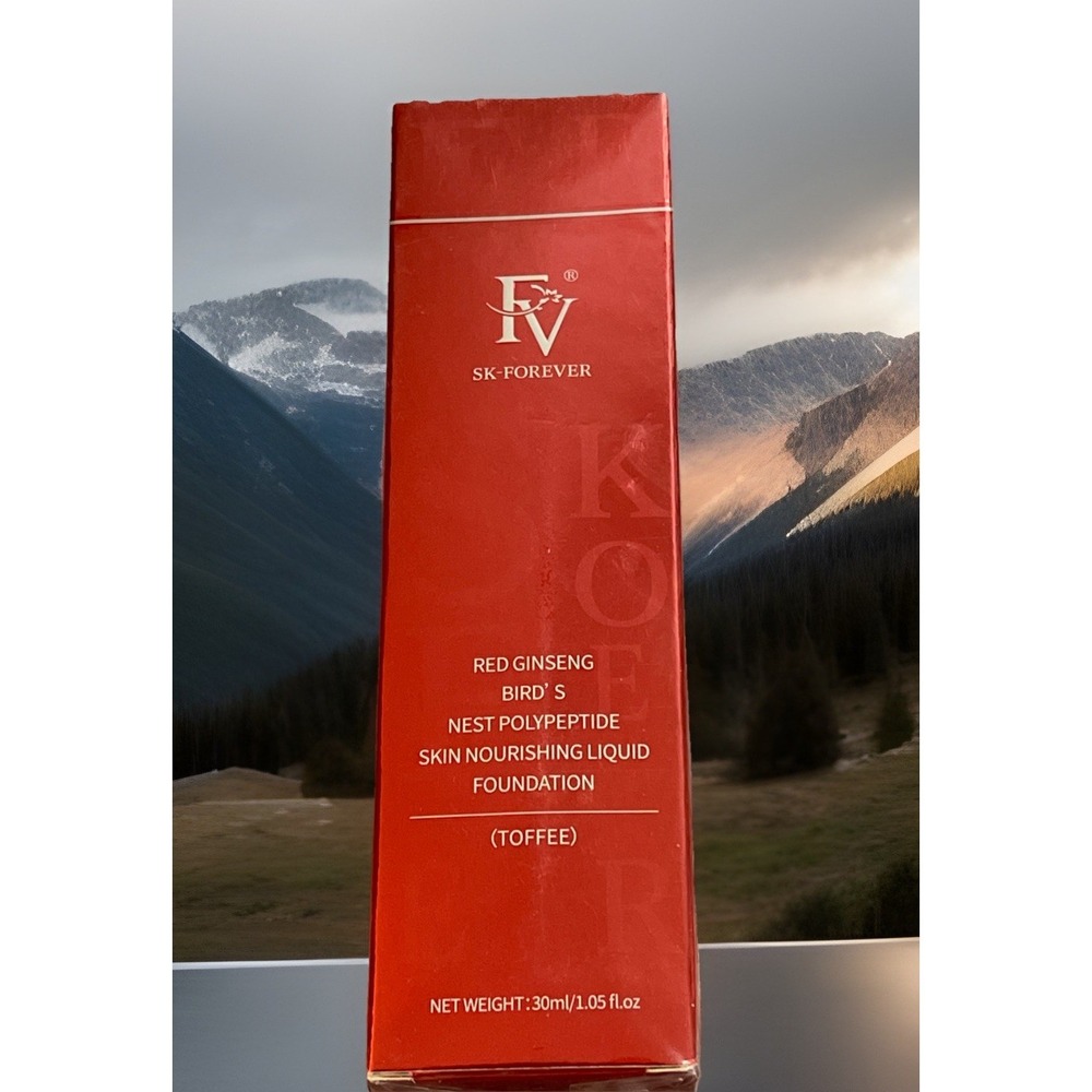 Fv Sk Forever Red Ginseng Birds Nest Polypeptide Nourishing Foundation Toffee